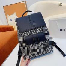 原双肩包百搭大容量背包旅行包男女帆布电脑包休闲时尚男士书包