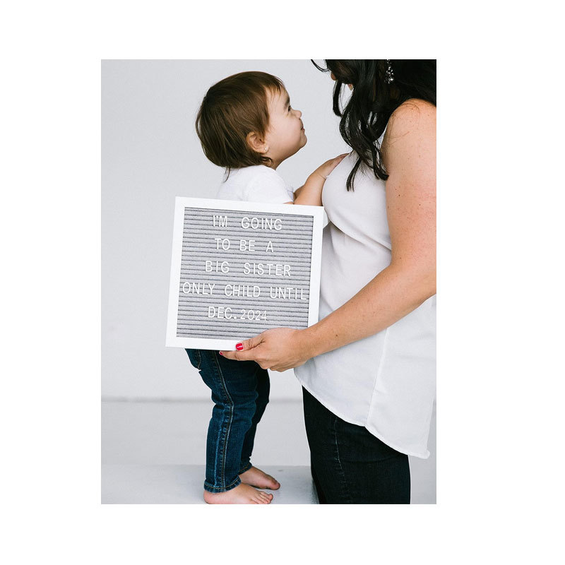 Fábrica creativa marco de fotos de madera decoración del dormitorio marco de fotos Baby B-ultrasonido Lista de fotos de recuerdo