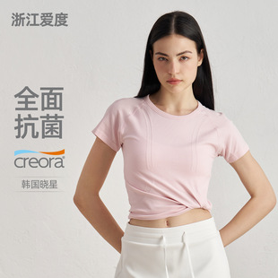 Carefully Selected Seamless Sports Short-Sleeved Women's T-Shirts, Summer Thin Yoga Clothes Tops, High-End Pilates Training Fitness Clothes