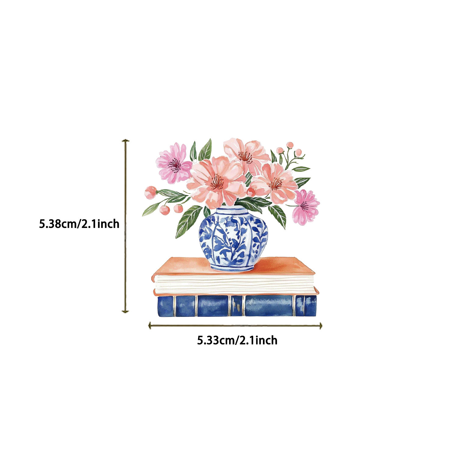 48g Weight Stickers Stationery Type 1 Set Quantity School, Graduation Occasion PVC self-adhesive Material Cartoon, Fruit Pattern Cute Style 1 Set Cartoon Fruit School Graduation PVC Self-adhesive Cute Stickers 无