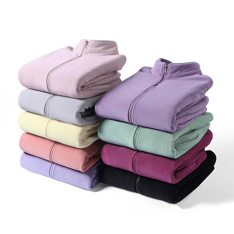 Transfronterizo al aire libre chaqueta de terciopelo para hombres y mujeres 2025 nuevo invierno de terciopelo grueso chaqueta de asalto forro interior chaqueta de terciopelo