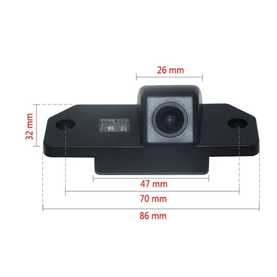 Camera Ccd, Vehicle camera - ford-focus-three-compartment-integrated-ccd