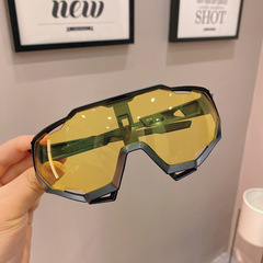 男女騎行眼鏡炫彩運動太陽眼鏡自行車防風戶外墨鏡防紫外線9312