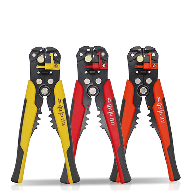 厂家供应 8寸 HS-D1自动剥线钳端子压线钳 维修钳子电工工具现货