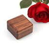 factory Direct selling wholesale high-grade woodiness Ring box marry Propose Ring box wedding Ceremony Ring Ring box