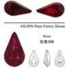 Genuine Swarovo accessories accessories 4328 melon seed tip drill drill pear rhinestone Schwaro tick diamond