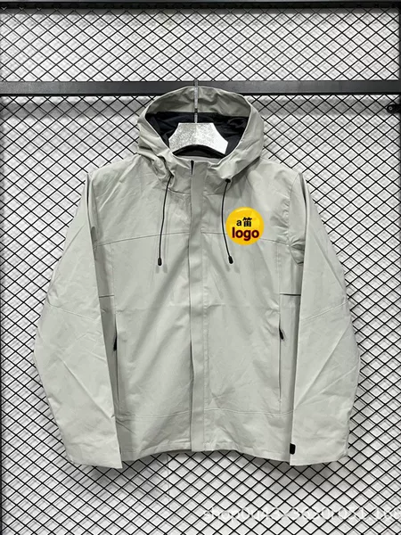 New Single-Layer Spring and Autumn Jacket Outdoor Men's and Women's Large Size Hooded Jacket Windproof and Waterproof Mountaineering Clothing Foreign Trade Now