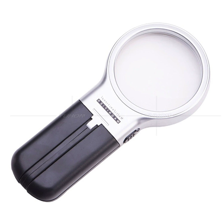 Складная настольная лампа Светодиодная лампа 3 раза HD увеличительное стекло ручное чтение каллиграфия и живопись коллекция марок признательность