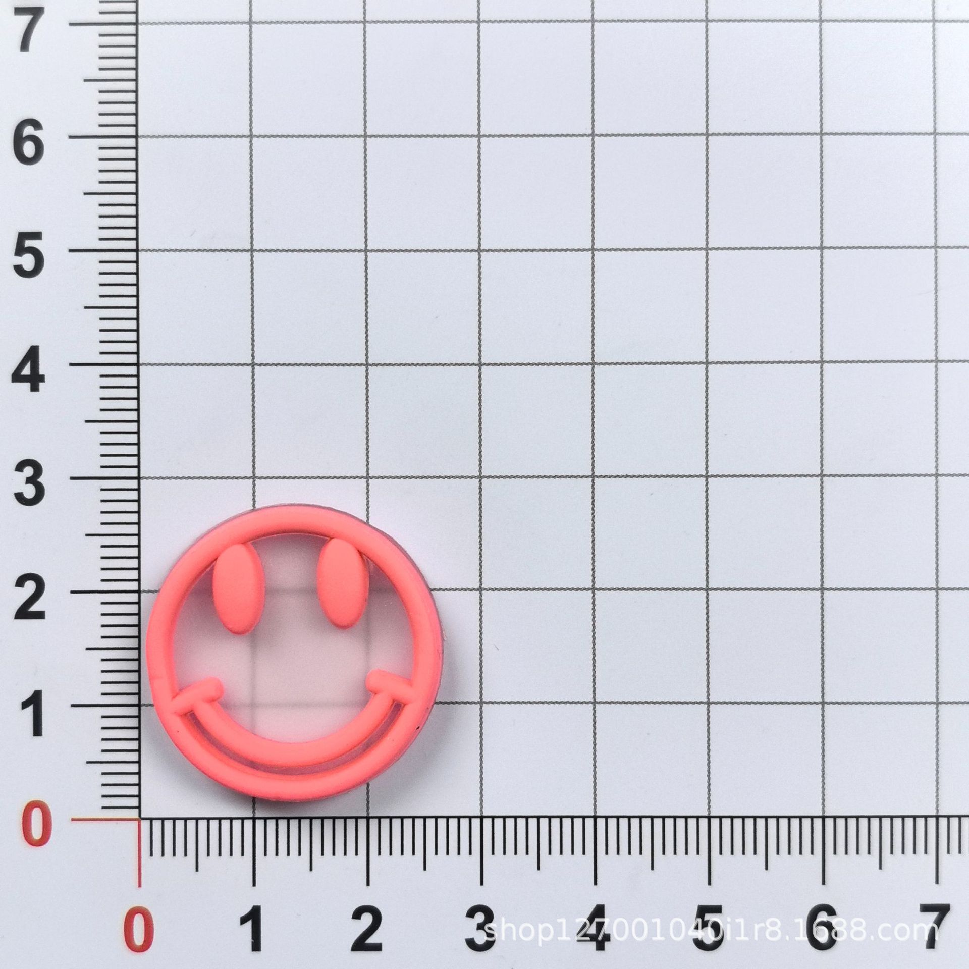 투명한 웃는 얼굴 (26x26mm)