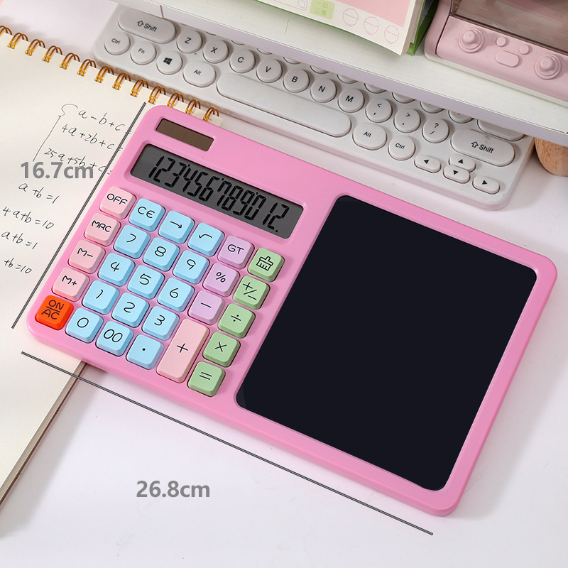 スマート手書きボード電卓多機能金融オフィス試験コンピュータ高価値カラフルな大画面コンピュータ|undefined