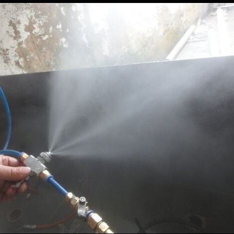 济南可调式不锈钢气动雾化喷嘴  食品线喷食用油喷嘴