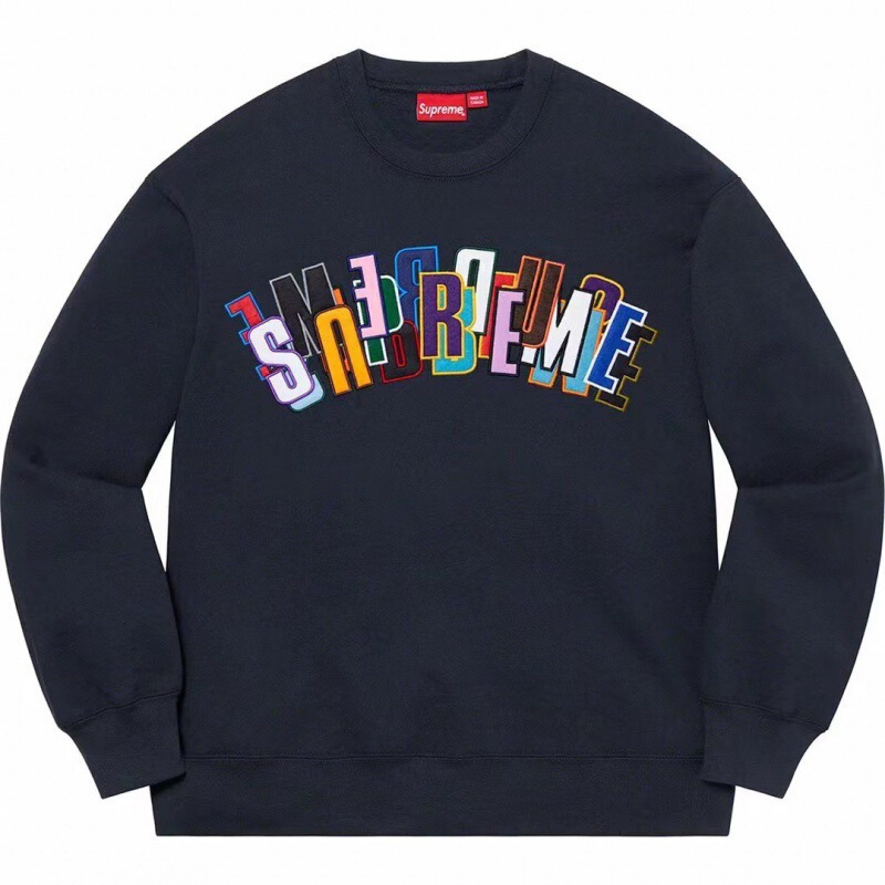 欧美潮品 Satin Appliqué Hooded Sweatshirt 连帽长袖加绒卫衣|undefined