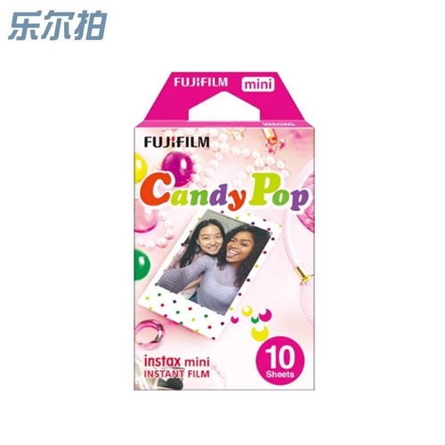 Fujifilm Polaroid Photo Paper 3-Inch Rainbow Black Border Candy Photo Paper Polaroid Film