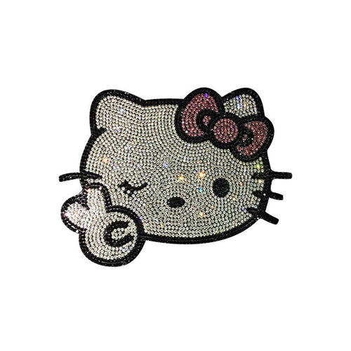 Cartoon water diamond sticker decorative sticker for glass crystal diamond sticker Hello Kitty Dingly Kitten original factory
