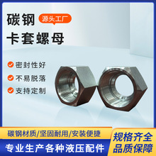 派克伊顿标准NL/ NS卡套螺母轻型 重型公制卡套式螺母FM螺帽锁母