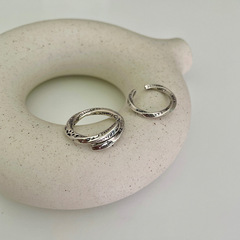 Lan Zhi Unisex European-American Ring for Men, Designer-Style Personalized 925 Silver Ring&mdash;Niche Hand Jewelry That Doesn&rsquo;t Fade, Also Perfect for Women