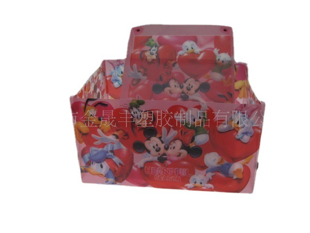 深圳厂家供应 彩印PP天地盖盒，塑料天盖礼品盒