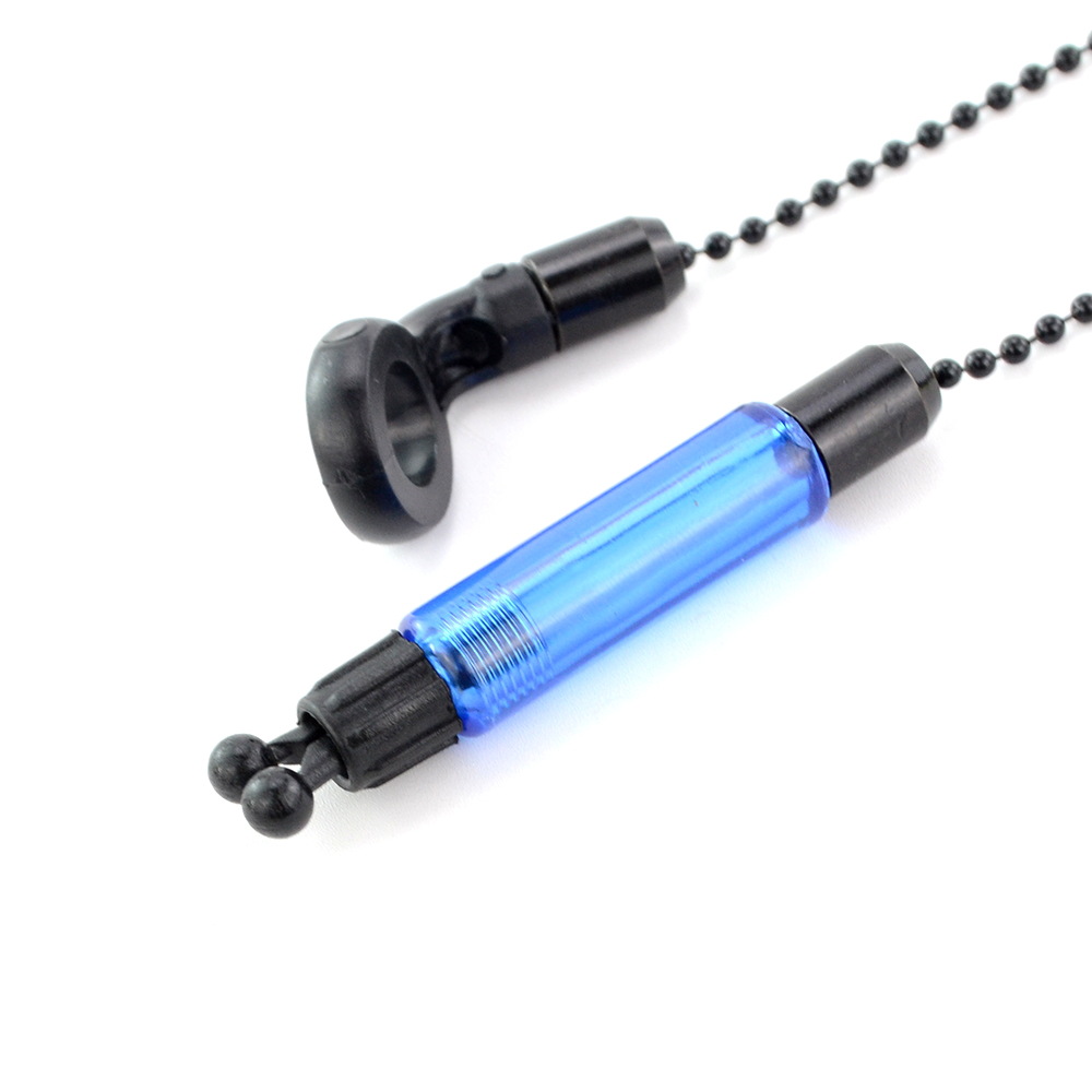 Componente de alarma de pesca con luz intermitente, tensor de picada de pez estilo europeo, swinger de cadena suave simple para pesca de carpas europeas