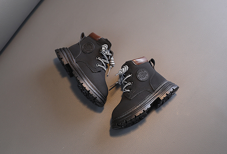 Martin – chaussures pour enfants, bottes courtes décontractées jaunes pour bébés filles et garçons, nouvelle collection automne/hiver 2022_voghion.com