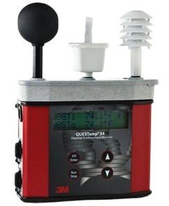 美国TSI QT44便携式WGBT热指数仪（干球/黑球/湿球）