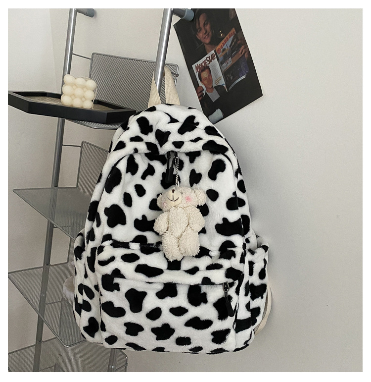 Vintage Cute Soft Backpack display picture 6