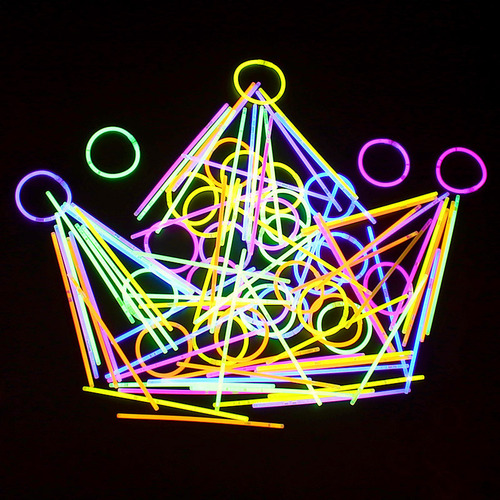 Colorful fluorescent sticks wholesale luminous bracelets bracelets disposable children's toys fluorescent strips stickman shape props
