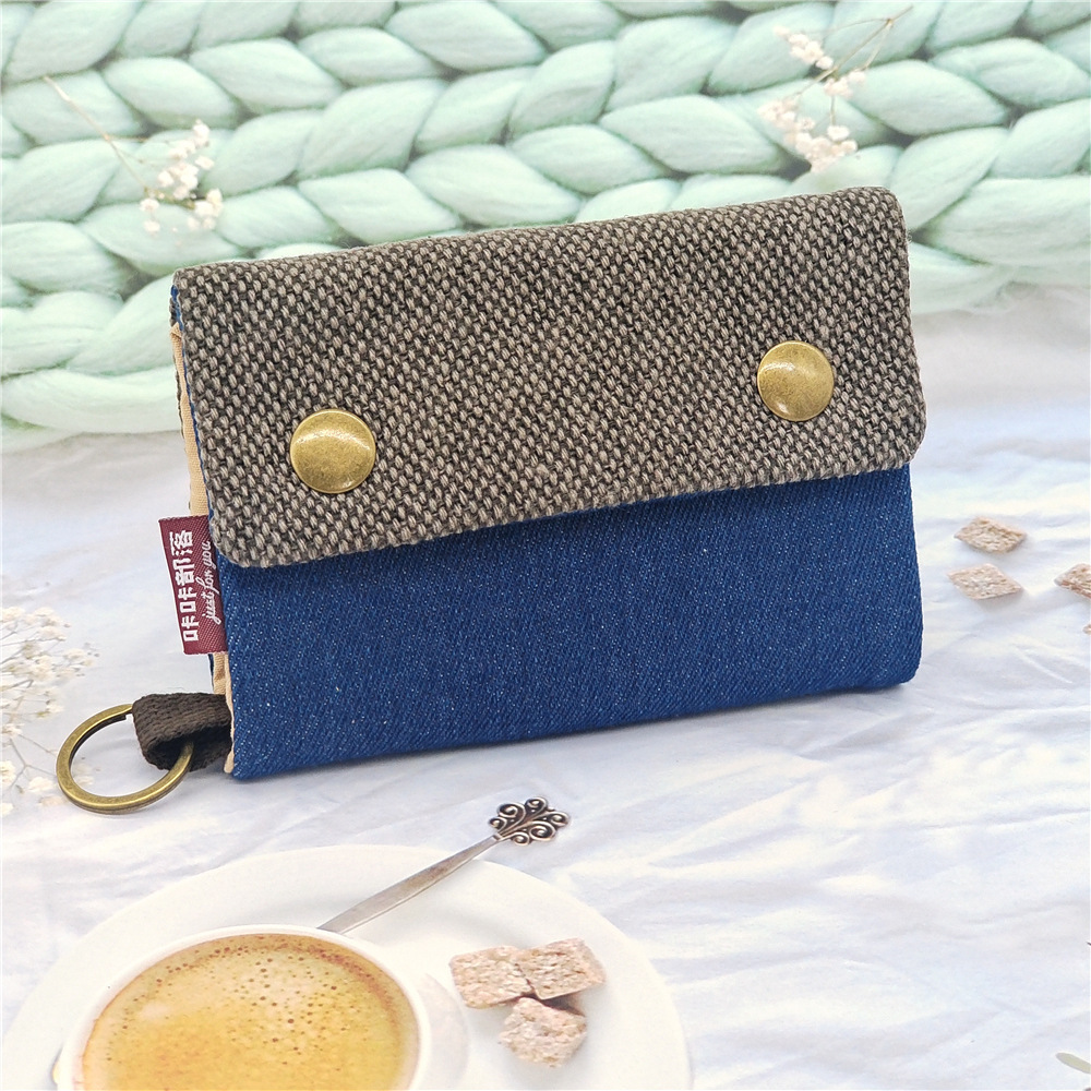 Denim dark blue-30% off wallet