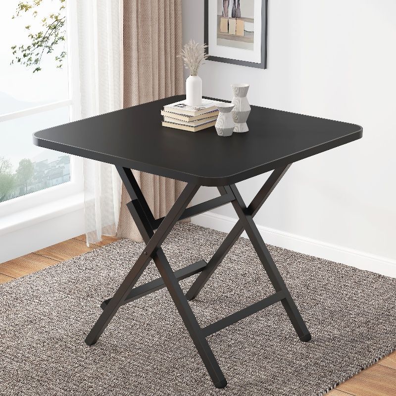 Mesa plegable alquiler de alquiler de mesa de comedor al aire libre portátil mesa de estand simple mesa de comedor casera mesa cuadrada