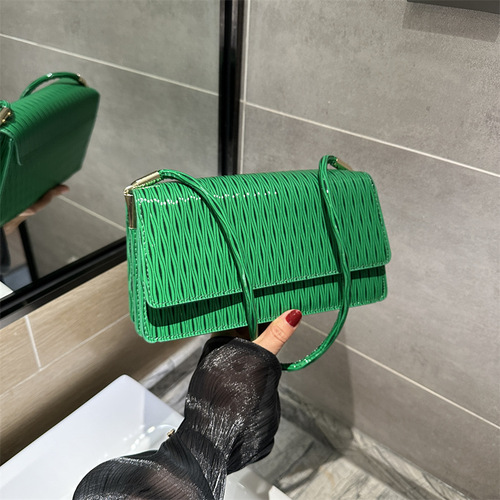 Bags Women's Casual Small Square Bag Women's Bags Niche Trendy Underarm Bag  Autumn New Fashion Simple Shoulder Bag