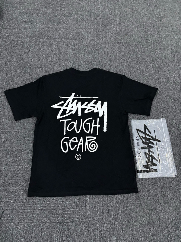 Stussy Stussy メンズ レディース 半袖 230g Tシャツ 夏 メンズ ルーズ ヘビーウェイト 高品質 Tシャツ スクリーン印刷|undefined