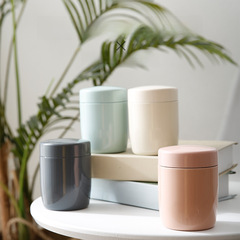 Eggshell Silver Ear Mini Pressure Cooker Stainless Steel Vacuum Insulated Cup Women's High-End Water Cup Gift Cup Engraving