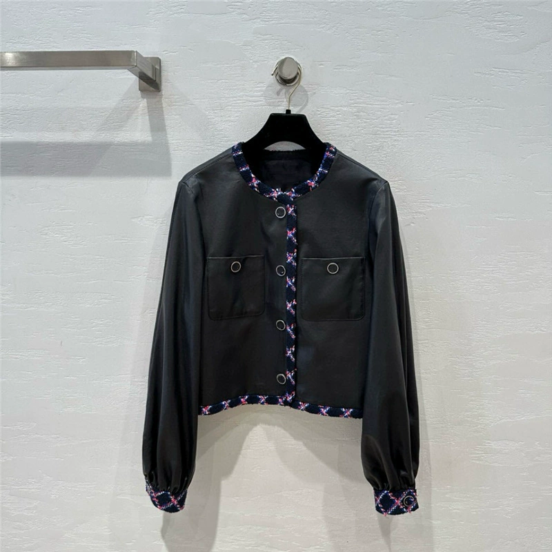 Автоном jacket for autumn import jacket city style genuine leather