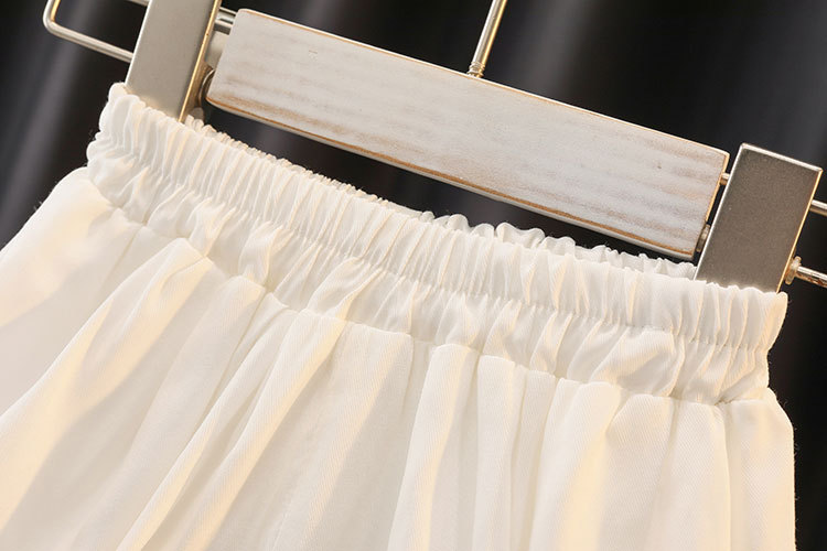 立体花吊带套装