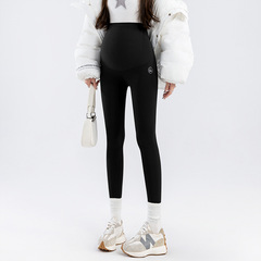 1802#Photographed M-3XLMaternitySharkPantsNon-adjustableHighElasticityOuterWearTightFitCasualSimpleYogaPants