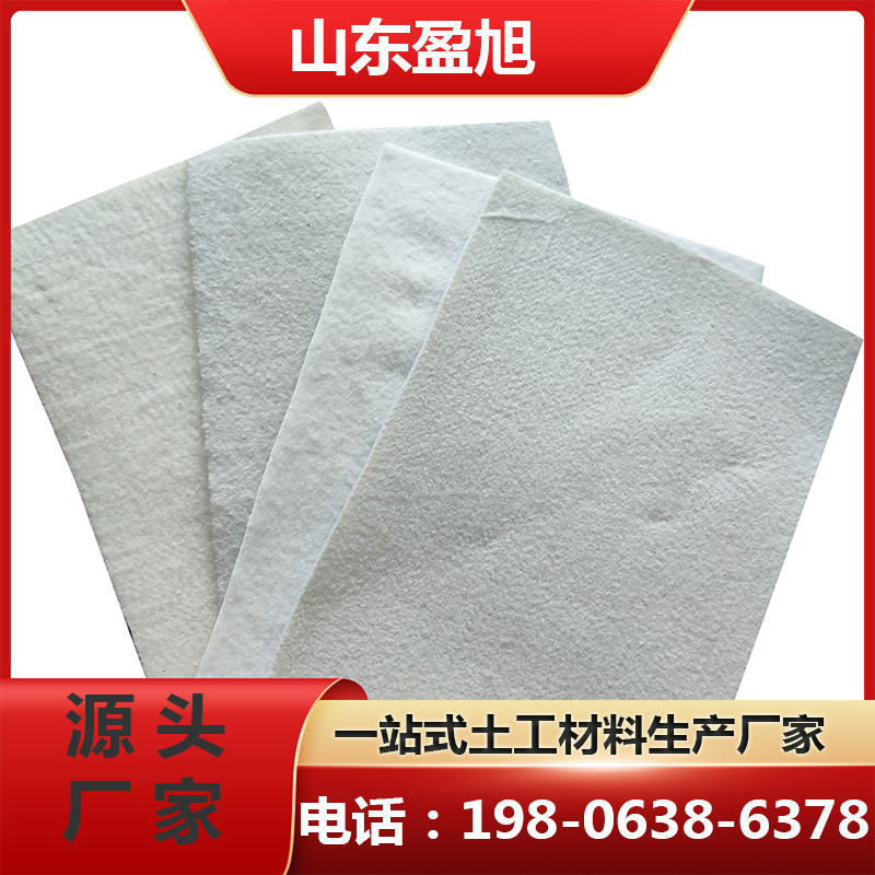 一布一膜 聚乙烯防渗土工膜河道护坡沼气池垃圾填埋场复合土工膜