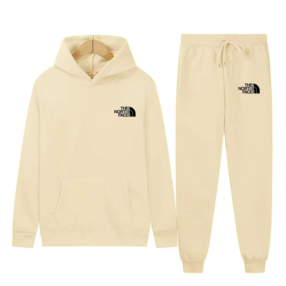 2025 Outdoor Pullover Cross-Border Amazon Men's Casual Sweatshirt Sports Suit Hoodie Trendy Brand Letter Print