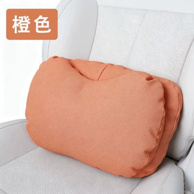 comfortable cushion — Headrest - orangeone-piece-lumbar-support