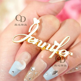 Etsy���u �����pָ���ֽ�ָ 3DЧ�� ��ָ�B�w�B�Ž�ָ ���ԕr��