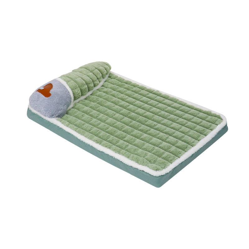 Estera universal para mascotas Four Seasons, alfombra para gatos, alfombra para perros, nido para mascotas extraíble y lavable, alfombra gruesa, protección contra mordeduras, columna cervical, nido para mascotas