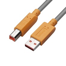 新赛康USB打印线复印机线 加粗无氧铜1.5/3/5/10米扫描数据线20米