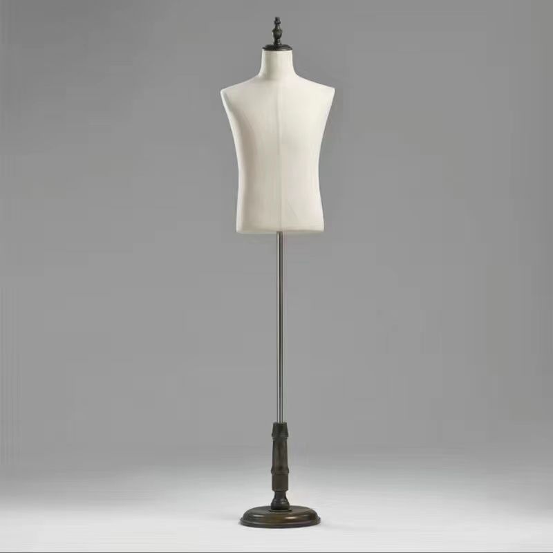 Modelo de ropa de hombre accesorios de mujer todo el cuerpo plataforma percha de ropa de ventana de hombre estante de exhibición de busto falso cuerpo humano tienda de ropa modelo rack