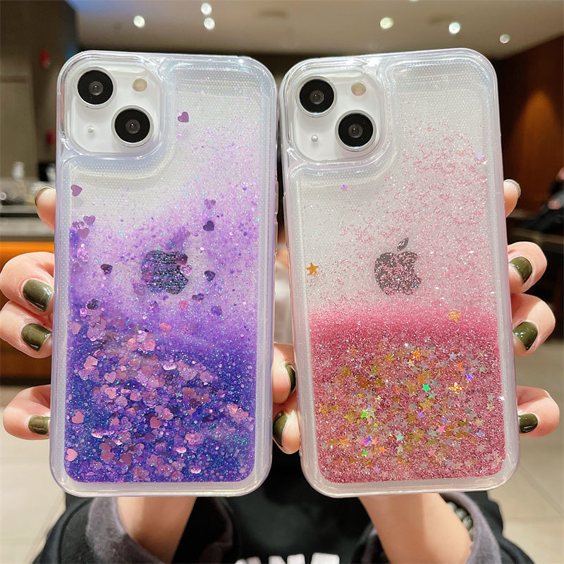 Phone Cases Classification Silica Gel Material Simple Style Classic Style Color Block Silica Gel Phone Cases