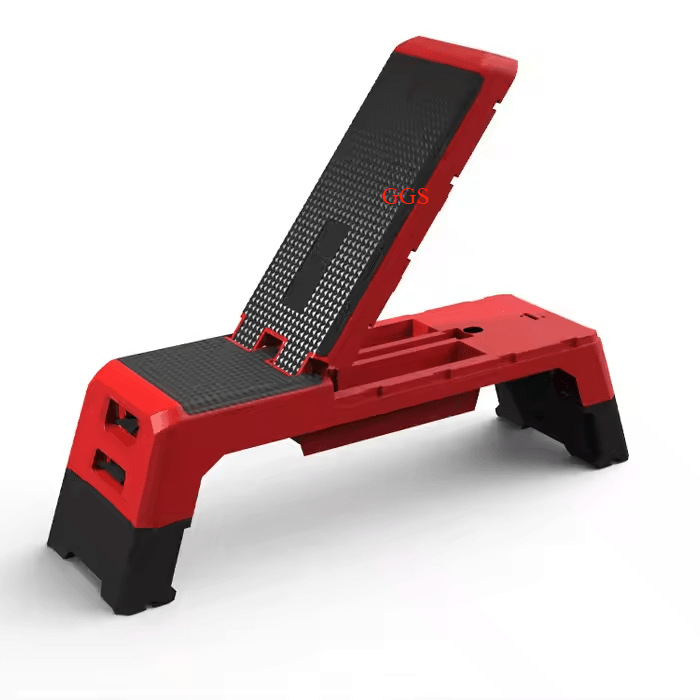 Right Angle Stool Multifunctional Fitness Chair Dumbbell Stool Pedal Dumbbell Stool Household Commercial Aerobic Exercise Stretch Adjustable Board