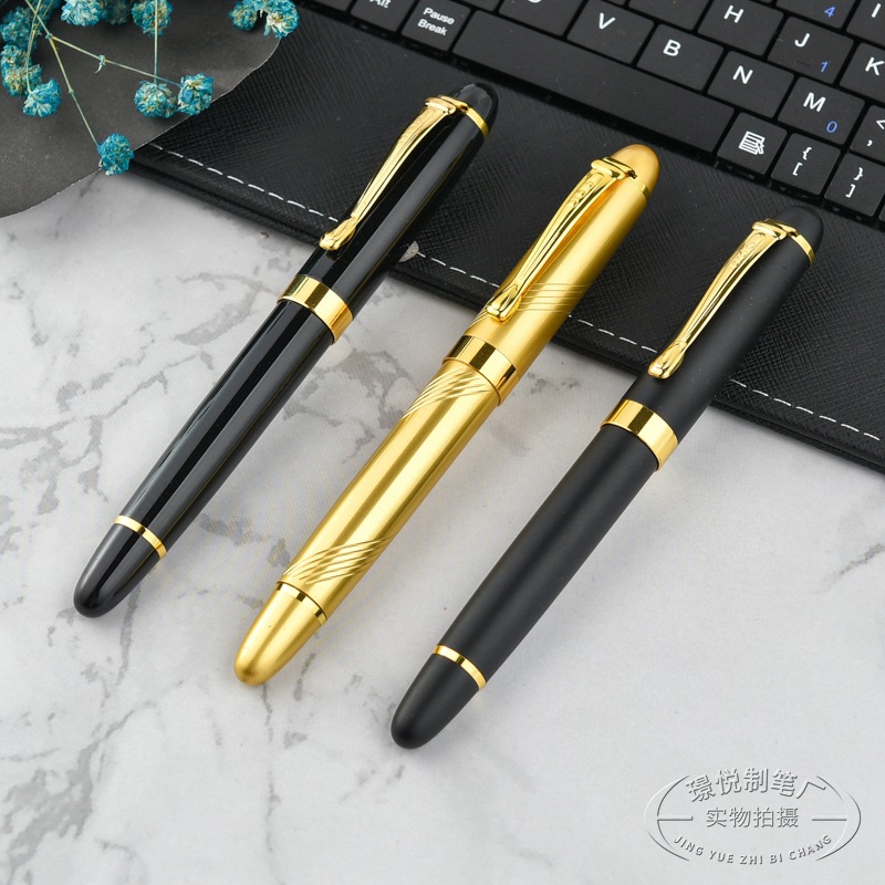 Wholesale weighted metal business gift pen advertising pen pen pen metal neutral pen processing logo