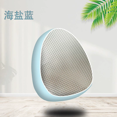 Electric Vehicle Waterproof Seat Cover Sun Protection and Heat Insulation Leather Four-Season Universal Aimaadi Bell Battery Bicycle Seat Cover (Electric car cushion) - silver-blue-edge-front-seat