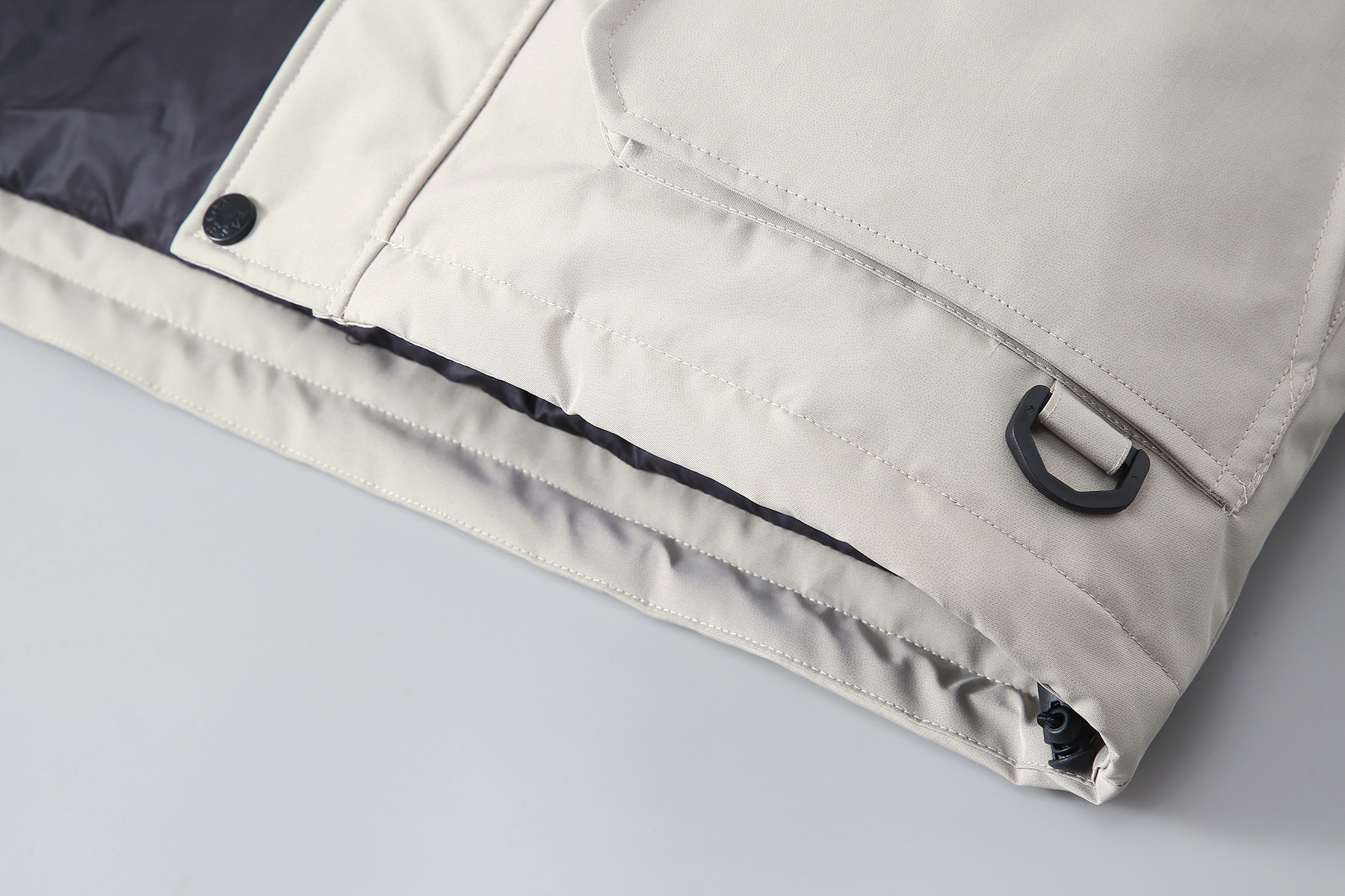Winter New Russian Hot selling Men's Windproof Outdoor Warm Cotton Robe Casual Coat_voghion.com