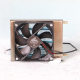 DN1X120 Baota head mini condenser mini radiator copper tube fin air-cooled evaporator small heat exchanger