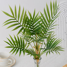 北欧高端轻奢仿真绿植散尾葵竹葵客厅室内盆栽装饰摆件植物凤尾葵