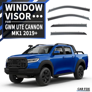Suitable for Great Wall GWM Ute Cannon Window visor Car Window Rain Shield Rain Eyebrow