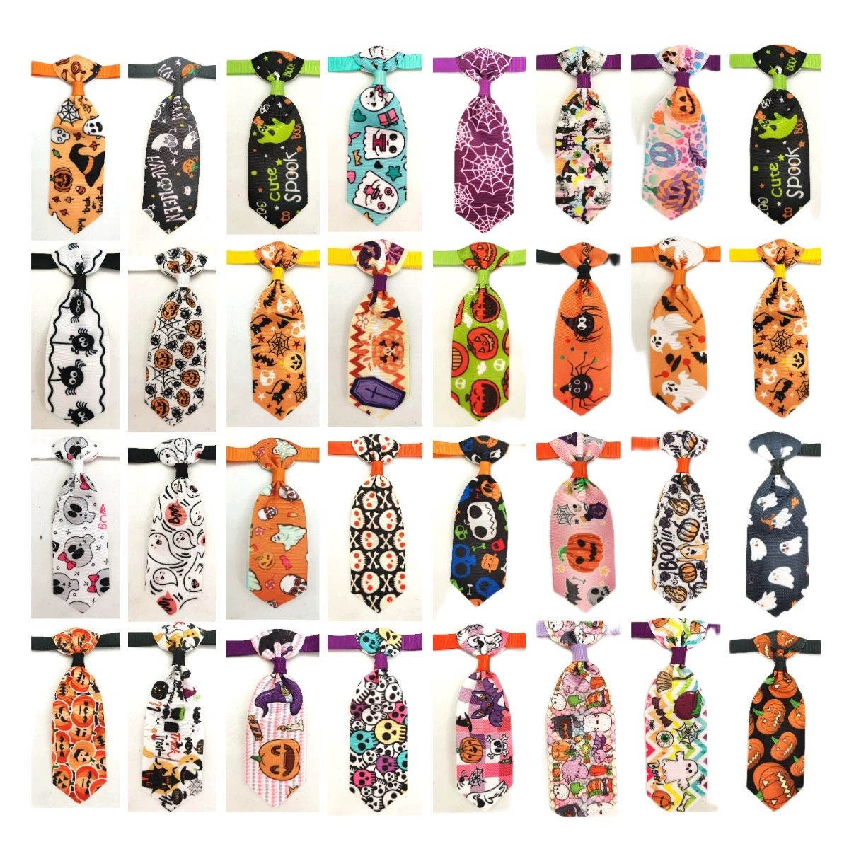 Новые аксессуары для волос на Хэллоуин: бантики-бабочки для животных, заколки и зажимы для шерсти, оптом, подходят для маленьких собак.